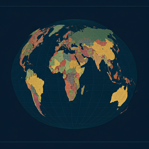 Global broadcast map